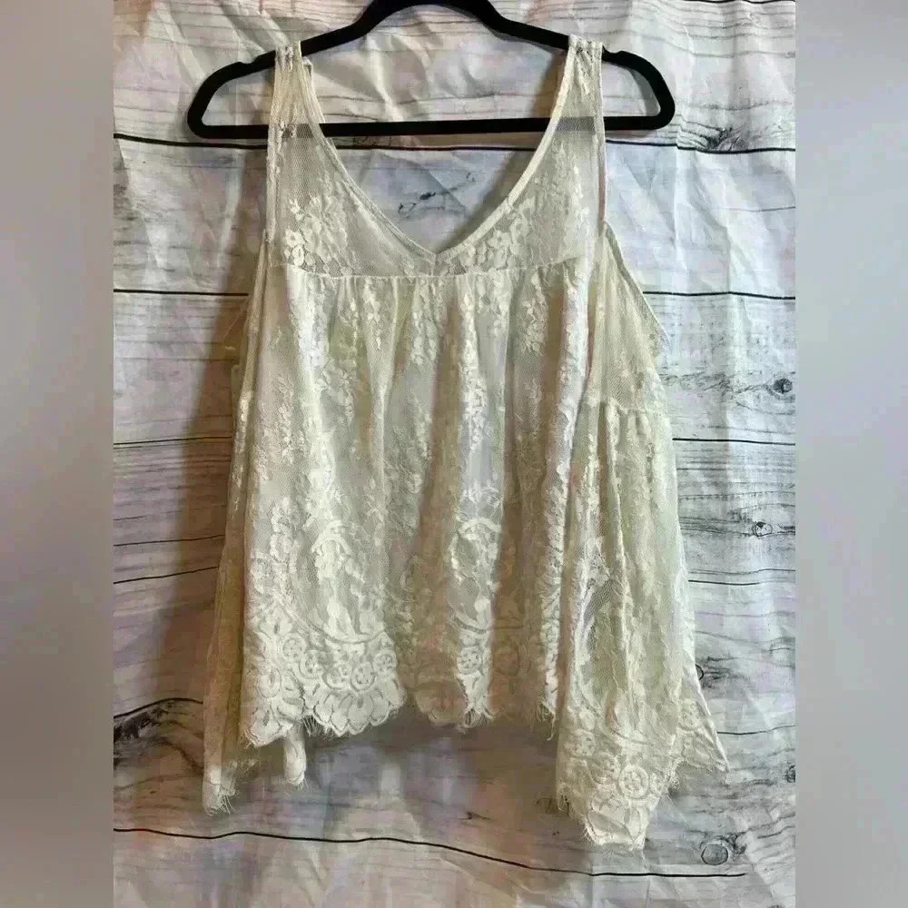 Abercrombie and fitch lace off the shoulder top